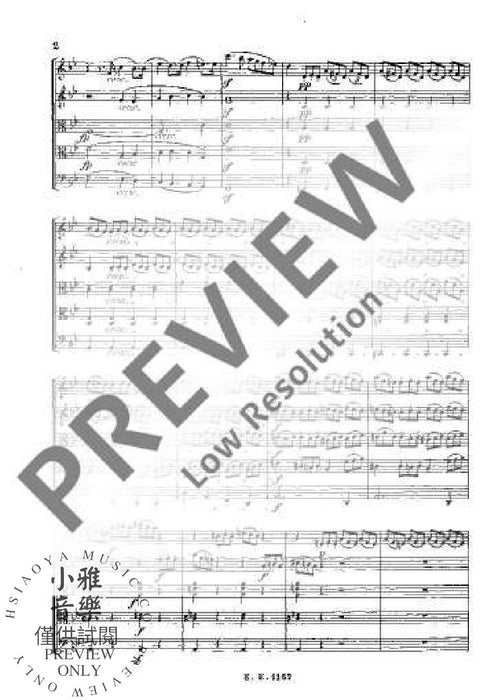 String Quintet Bb major op. 87 孟德爾頌˙菲利克斯 弦樂五重奏大調 歐伊倫堡版 | 小雅音樂 Hsiaoya Music