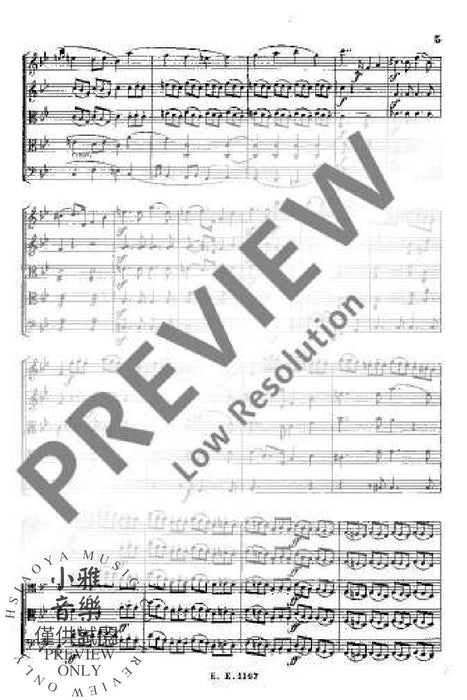 String Quintet Bb major op. 87 孟德爾頌˙菲利克斯 弦樂五重奏大調 歐伊倫堡版 | 小雅音樂 Hsiaoya Music