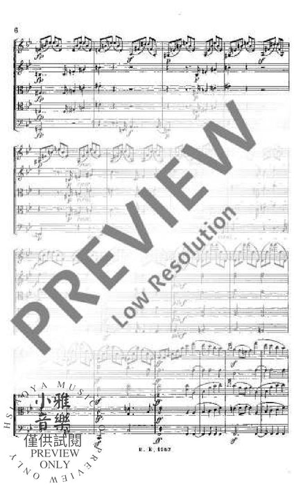 String Quintet Bb major op. 87 孟德爾頌˙菲利克斯 弦樂五重奏大調 歐伊倫堡版 | 小雅音樂 Hsiaoya Music