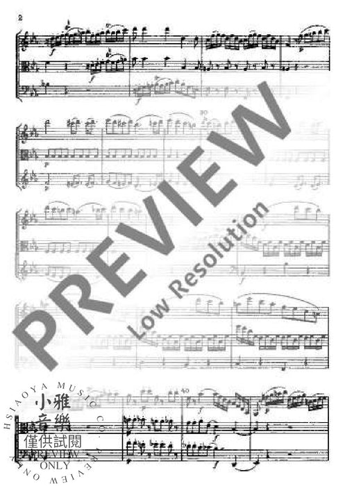 Divertimento Eb major KV 563 Trio 莫札特 弦樂三重奏 嬉遊曲大調三重奏 歐伊倫堡版 | 小雅音樂 Hsiaoya Music