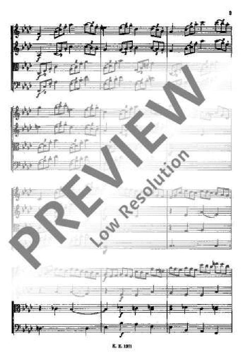 String Quartet F minor op. 80 孟德爾頌．菲利克斯 弦樂四重奏小調 總譜 歐伊倫堡版 | 小雅音樂 Hsiaoya Music