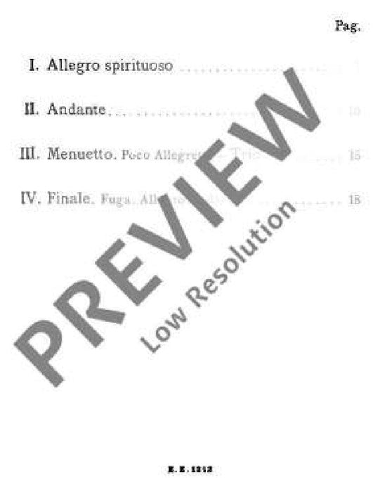 String Quartet F# minor op. 50/4 Hob. III: 47 Prussian Quartet No. 4 海頓 弦樂四重奏小調 四重奏 總譜 歐伊倫堡版 | 小雅音樂 Hsiaoya Music