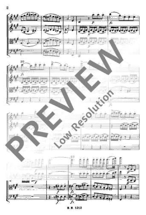 String Quartet F# minor op. 50/4 Hob. III: 47 Prussian Quartet No. 4 海頓 弦樂四重奏小調 四重奏 總譜 歐伊倫堡版 | 小雅音樂 Hsiaoya Music