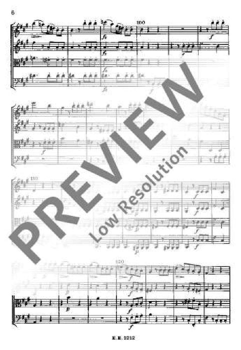 String Quartet F# minor op. 50/4 Hob. III: 47 Prussian Quartet No. 4 海頓 弦樂四重奏小調 四重奏 總譜 歐伊倫堡版 | 小雅音樂 Hsiaoya Music