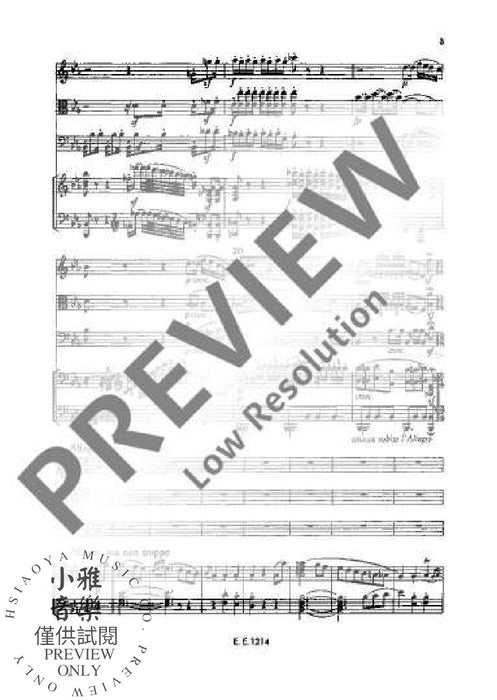Piano Quartet Eb major WoO 36/1 arranged by the composer from Piano Quintet 貝多芬 鋼琴四重奏大調作曲家鋼琴五重奏 歐伊倫堡版 | 小雅音樂 Hsiaoya Music