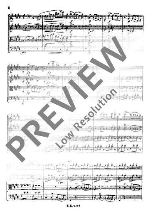 String Quartet E major op. 125/2 D 353 舒伯特 弦樂四重奏大調 總譜 歐伊倫堡版 | 小雅音樂 Hsiaoya Music