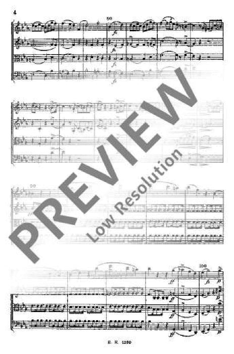 Quartet Eb major op. 125/1 D 87 舒伯特 四重奏大調 總譜 歐伊倫堡版 | 小雅音樂 Hsiaoya Music