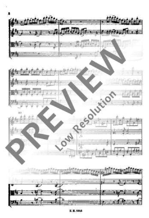 String Quartet D major op. 71/2 Hob. III: 70 Appony-Quartet No. 2 海頓 弦樂四重奏大調 四重奏 總譜 歐伊倫堡版 | 小雅音樂 Hsiaoya Music