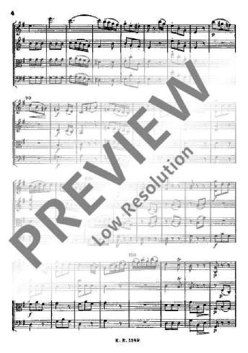 String Quartet G major op. 1/4 Hob. III: 4 海頓 弦樂四重奏大調 總譜 歐伊倫堡版 | 小雅音樂 Hsiaoya Music