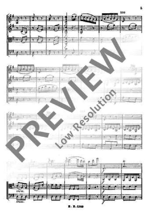 String Quartet G major op. 1/4 Hob. III: 4 海頓 弦樂四重奏大調 總譜 歐伊倫堡版 | 小雅音樂 Hsiaoya Music