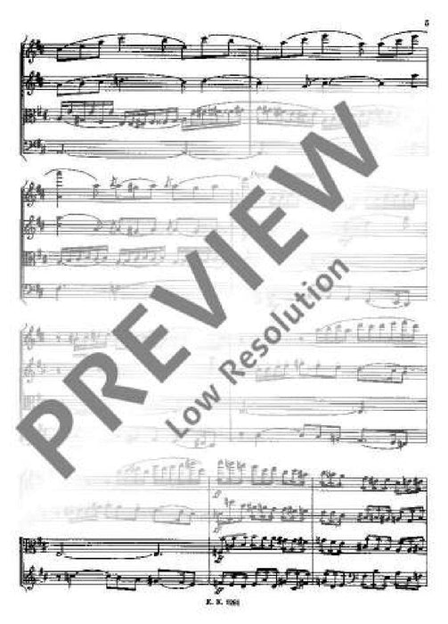 String Quartet No. 1 D major op. 11 CW 90 柴科夫斯基．彼得 弦樂四重奏 大調 總譜 歐伊倫堡版 | 小雅音樂 Hsiaoya Music