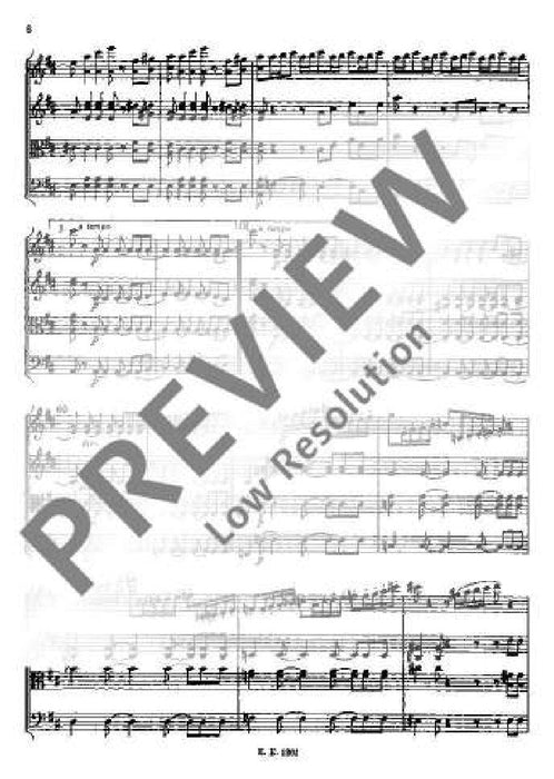 String Quartet No. 1 D major op. 11 CW 90 柴科夫斯基．彼得 弦樂四重奏 大調 總譜 歐伊倫堡版 | 小雅音樂 Hsiaoya Music