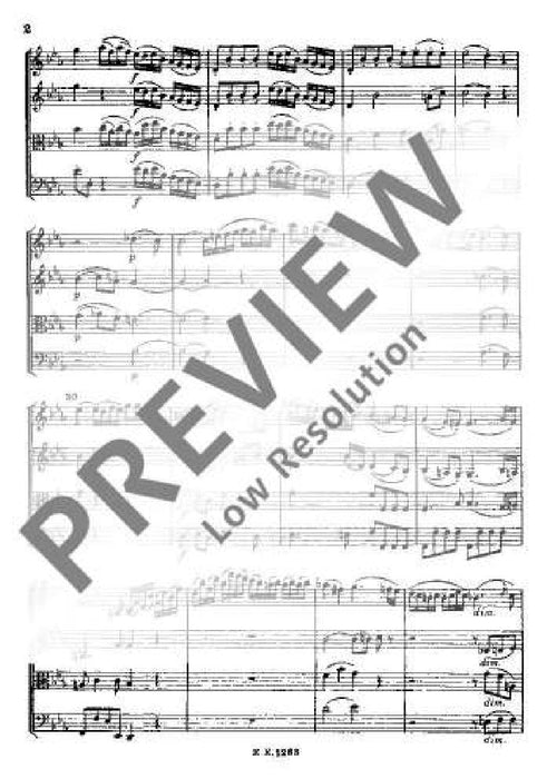 String Quartet Eb major op. 20/1 Hob. III: 31 Sun Quartets No. 1 海頓 弦樂四重奏大調 四重奏 總譜 歐伊倫堡版 | 小雅音樂 Hsiaoya Music