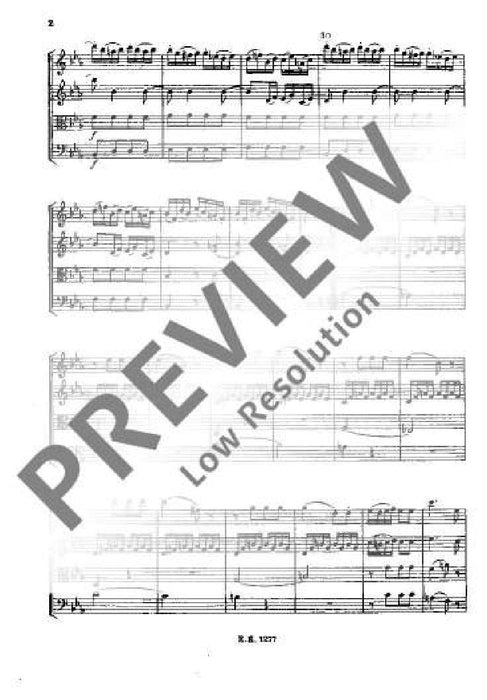 String Quartet Eb major op. 2/3 Hob. III: 9 海頓 弦樂四重奏大調 總譜 歐伊倫堡版 | 小雅音樂 Hsiaoya Music