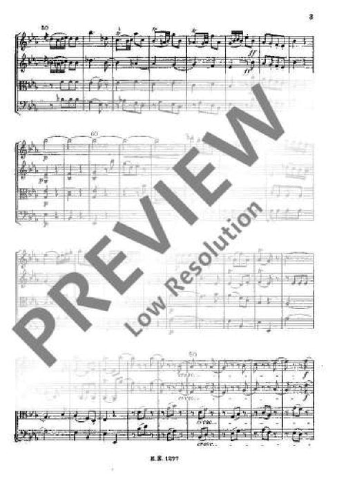 String Quartet Eb major op. 2/3 Hob. III: 9 海頓 弦樂四重奏大調 總譜 歐伊倫堡版 | 小雅音樂 Hsiaoya Music