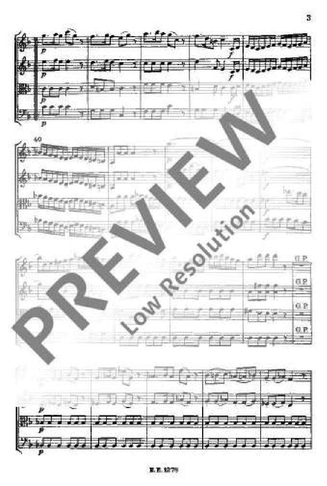 String Quartet F major op. 2/4 Hob. III: 10 海頓 弦樂四重奏大調 總譜 歐伊倫堡版 | 小雅音樂 Hsiaoya Music