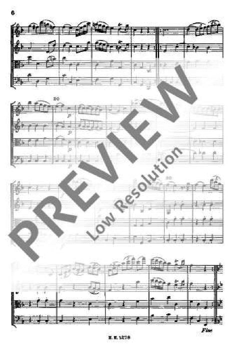 String Quartet F major op. 2/4 Hob. III: 10 海頓 弦樂四重奏大調 總譜 歐伊倫堡版 | 小雅音樂 Hsiaoya Music