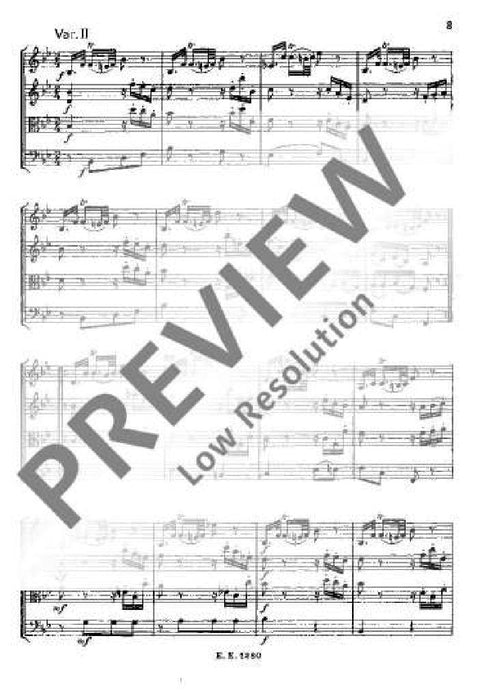 String Quartet Bb major op. 2/6 Hob. III: 12 海頓 弦樂四重奏大調 總譜 歐伊倫堡版 | 小雅音樂 Hsiaoya Music