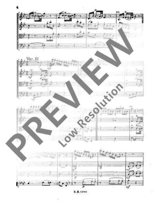 String Quartet Bb major op. 2/6 Hob. III: 12 海頓 弦樂四重奏大調 總譜 歐伊倫堡版 | 小雅音樂 Hsiaoya Music