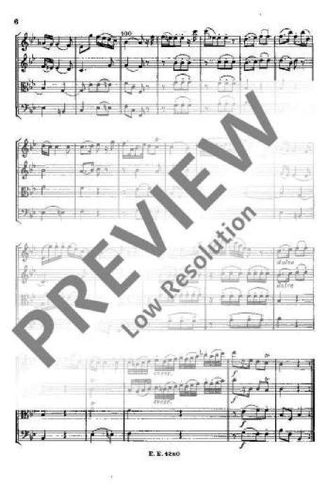 String Quartet Bb major op. 2/6 Hob. III: 12 海頓 弦樂四重奏大調 總譜 歐伊倫堡版 | 小雅音樂 Hsiaoya Music