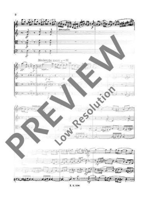 Quartet No. 2 F major op. 22 CW 91 柴科夫斯基．彼得 四重奏 大調 總譜 歐伊倫堡版 | 小雅音樂 Hsiaoya Music