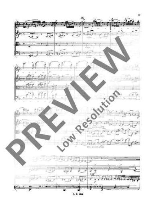 Quartet No. 2 F major op. 22 CW 91 柴科夫斯基．彼得 四重奏 大調 總譜 歐伊倫堡版 | 小雅音樂 Hsiaoya Music