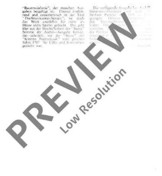 A Musical Joke F major KV 522 Dorfmusikanten-Sextett 莫札特 大調 總譜 歐伊倫堡版 | 小雅音樂 Hsiaoya Music