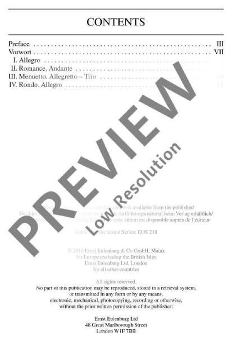 Eine kleine Nachtmusik KV 525 Serenade G major 莫札特 弦樂小夜曲 小夜曲大調 總譜 歐伊倫堡版 | 小雅音樂 Hsiaoya Music