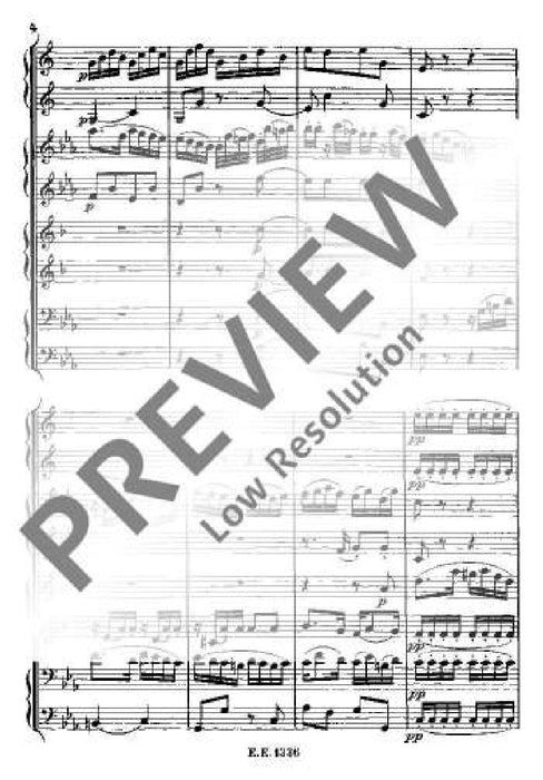 Rondino Eb major op. posth. WoO 25 貝多芬 大調 總譜 歐伊倫堡版 | 小雅音樂 Hsiaoya Music