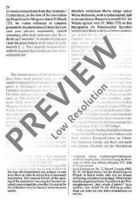 Brandenburg Concerto No. 3 G major BWV 1048 巴赫約翰‧瑟巴斯提安 布蘭登堡協奏曲 大調 總譜 歐伊倫堡版 | 小雅音樂 Hsiaoya Music