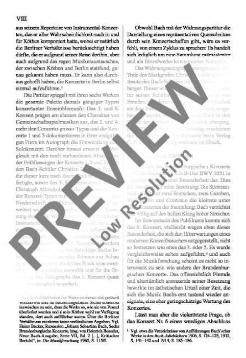 Brandenburg Concerto No. 6 Bb major BWV 1051 巴赫約翰‧瑟巴斯提安 布蘭登堡協奏曲 大調 總譜 歐伊倫堡版 | 小雅音樂 Hsiaoya Music