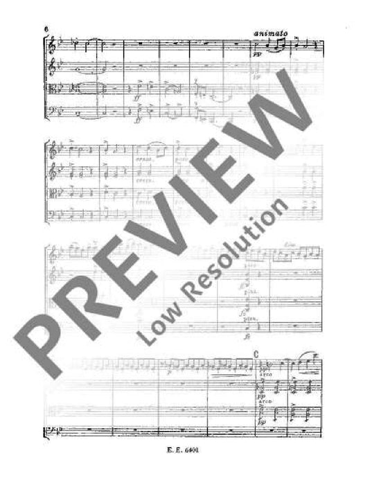 String Quartet G minor op. 27 葛利格 弦樂四重奏小調 總譜 歐伊倫堡版 | 小雅音樂 Hsiaoya Music