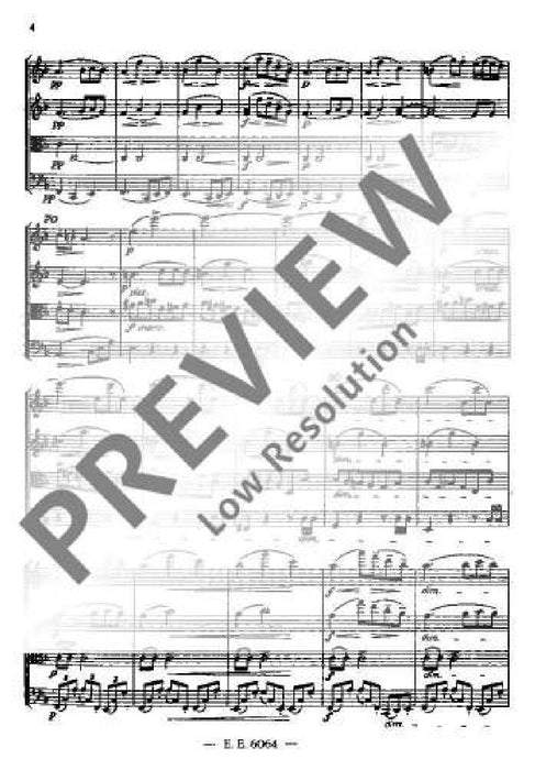 Stringquartet D minor op. 34 B 75 德弗札克 弦樂四重奏小調 總譜 歐伊倫堡版 | 小雅音樂 Hsiaoya Music