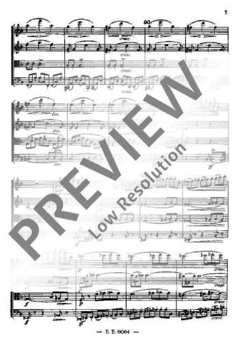 Stringquartet D minor op. 34 B 75 德弗札克 弦樂四重奏小調 總譜 歐伊倫堡版 | 小雅音樂 Hsiaoya Music