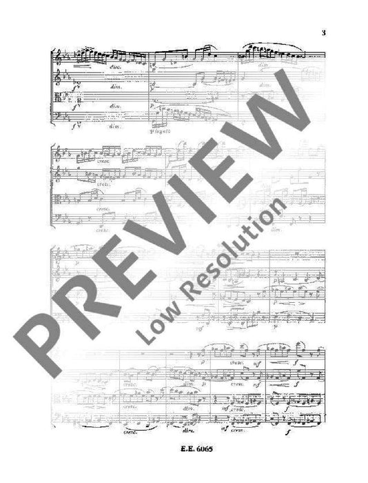 String Quartet Eb major op. 51 B 92 德弗札克 弦樂四重奏大調 總譜 歐伊倫堡版 | 小雅音樂 Hsiaoya Music