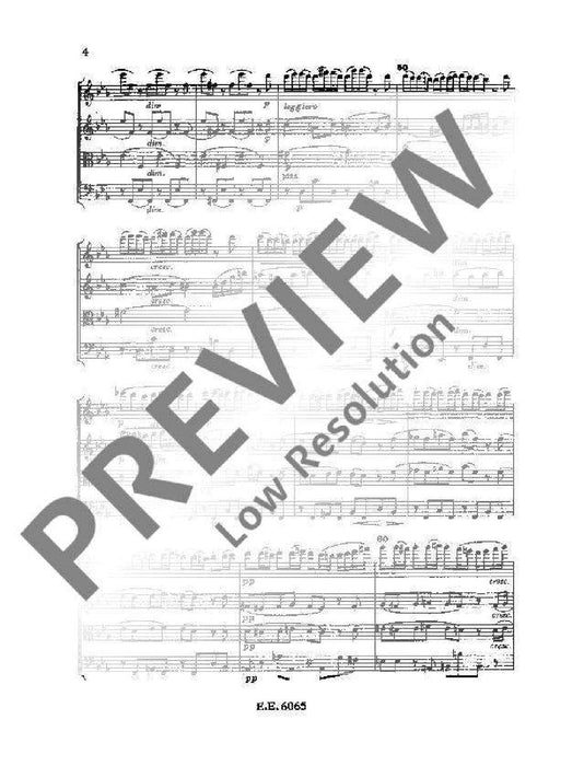 String Quartet Eb major op. 51 B 92 德弗札克 弦樂四重奏大調 總譜 歐伊倫堡版 | 小雅音樂 Hsiaoya Music