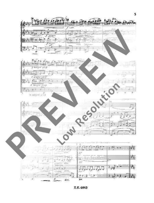 String Quartet Eb major op. 51 B 92 德弗札克 弦樂四重奏大調 總譜 歐伊倫堡版 | 小雅音樂 Hsiaoya Music