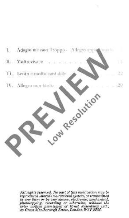 String Quartet Ab major op. 105 B 193 德弗札克 弦樂四重奏大調 總譜 歐伊倫堡版 | 小雅音樂 Hsiaoya Music