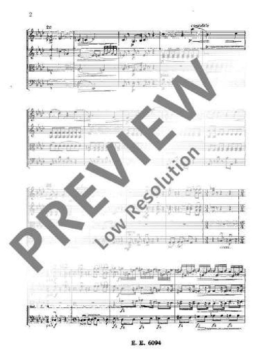 String Quartet Ab major op. 105 B 193 德弗札克 弦樂四重奏大調 總譜 歐伊倫堡版 | 小雅音樂 Hsiaoya Music