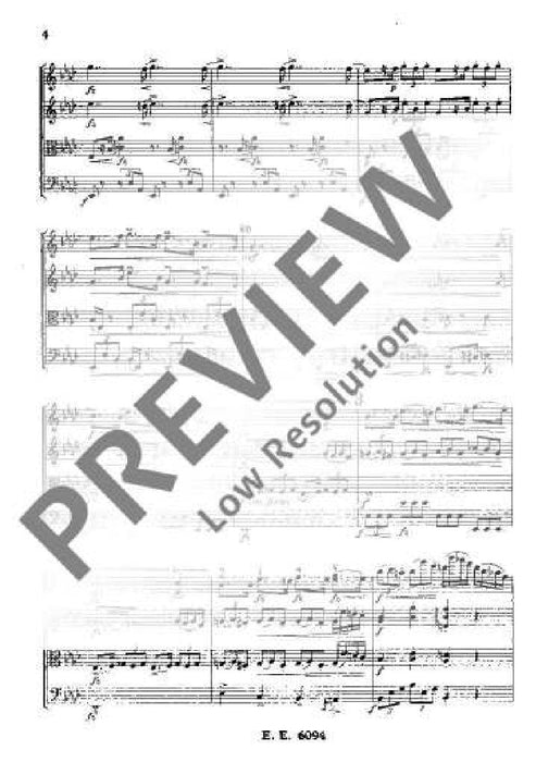 String Quartet Ab major op. 105 B 193 德弗札克 弦樂四重奏大調 總譜 歐伊倫堡版 | 小雅音樂 Hsiaoya Music