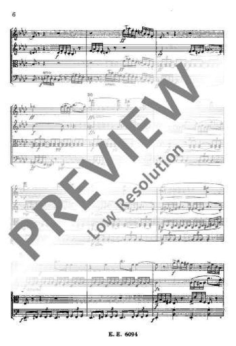 String Quartet Ab major op. 105 B 193 德弗札克 弦樂四重奏大調 總譜 歐伊倫堡版 | 小雅音樂 Hsiaoya Music