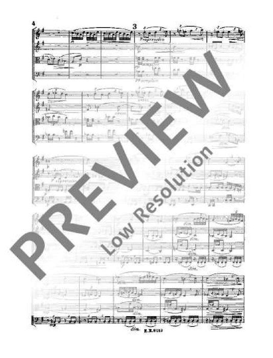 String Quartet G major op. 106 B 192 德弗札克 弦樂四重奏大調 總譜 歐伊倫堡版 | 小雅音樂 Hsiaoya Music