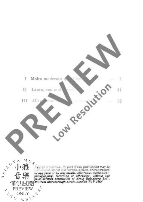 Piano Quintet F minor 鋼琴五重奏小調 歐伊倫堡版 | 小雅音樂 Hsiaoya Music