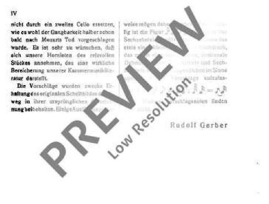 Quintet Eb major KV 407 莫札特 五重奏大調 總譜 歐伊倫堡版 | 小雅音樂 Hsiaoya Music