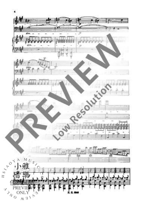 Piano Trio F# minor op. 1/1 法朗克˙賽札爾 鋼琴三重奏小調 歐伊倫堡版 | 小雅音樂 Hsiaoya Music