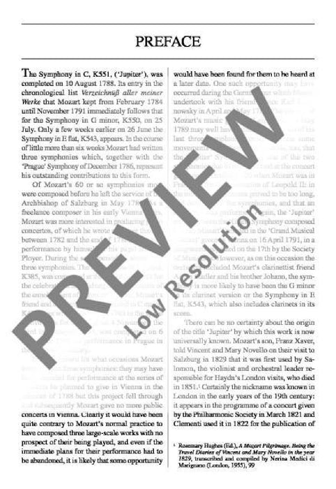 Symphony No. 41 C major KV 551 Jupiter 莫札特 交響曲 大調 總譜 歐伊倫堡版 | 小雅音樂 Hsiaoya Music