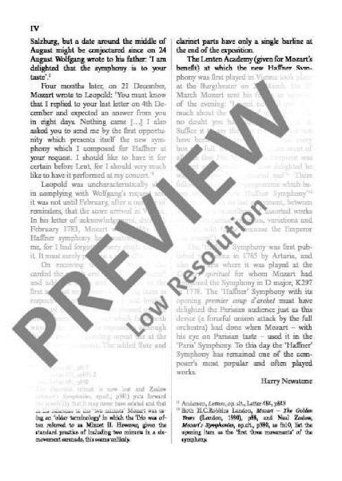 Symphony No. 35 D major KV 385 Haffner 莫札特 交響曲 大調 總譜 歐伊倫堡版 | 小雅音樂 Hsiaoya Music