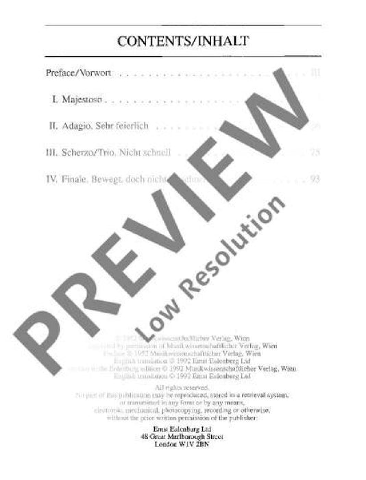 Symphony No. 6 A major From Anton Bruckner: Sämtliche Werke. Kritische Gesamtausgabe 布魯克納 交響曲 大調 總譜 歐伊倫堡版 | 小雅音樂 Hsiaoya Music