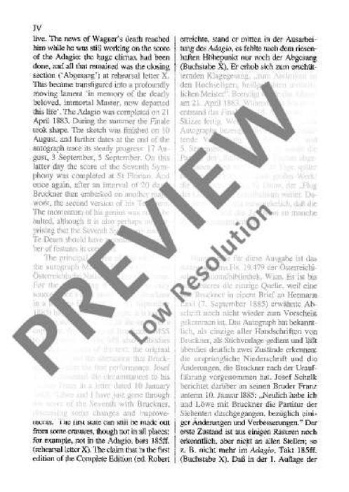 Symphony No. 7 E major 布魯克納 交響曲 大調 總譜 歐伊倫堡版 | 小雅音樂 Hsiaoya Music