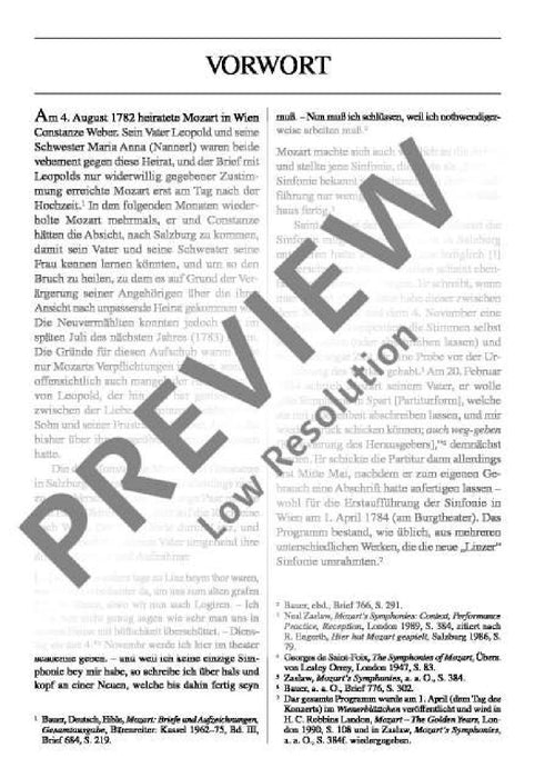 Symphony No. 36 C major KV 425 Linzer 莫札特 交響曲 大調 總譜 歐伊倫堡版 | 小雅音樂 Hsiaoya Music